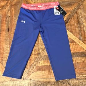 Under Armour heat gear leggings kids XL 12 14